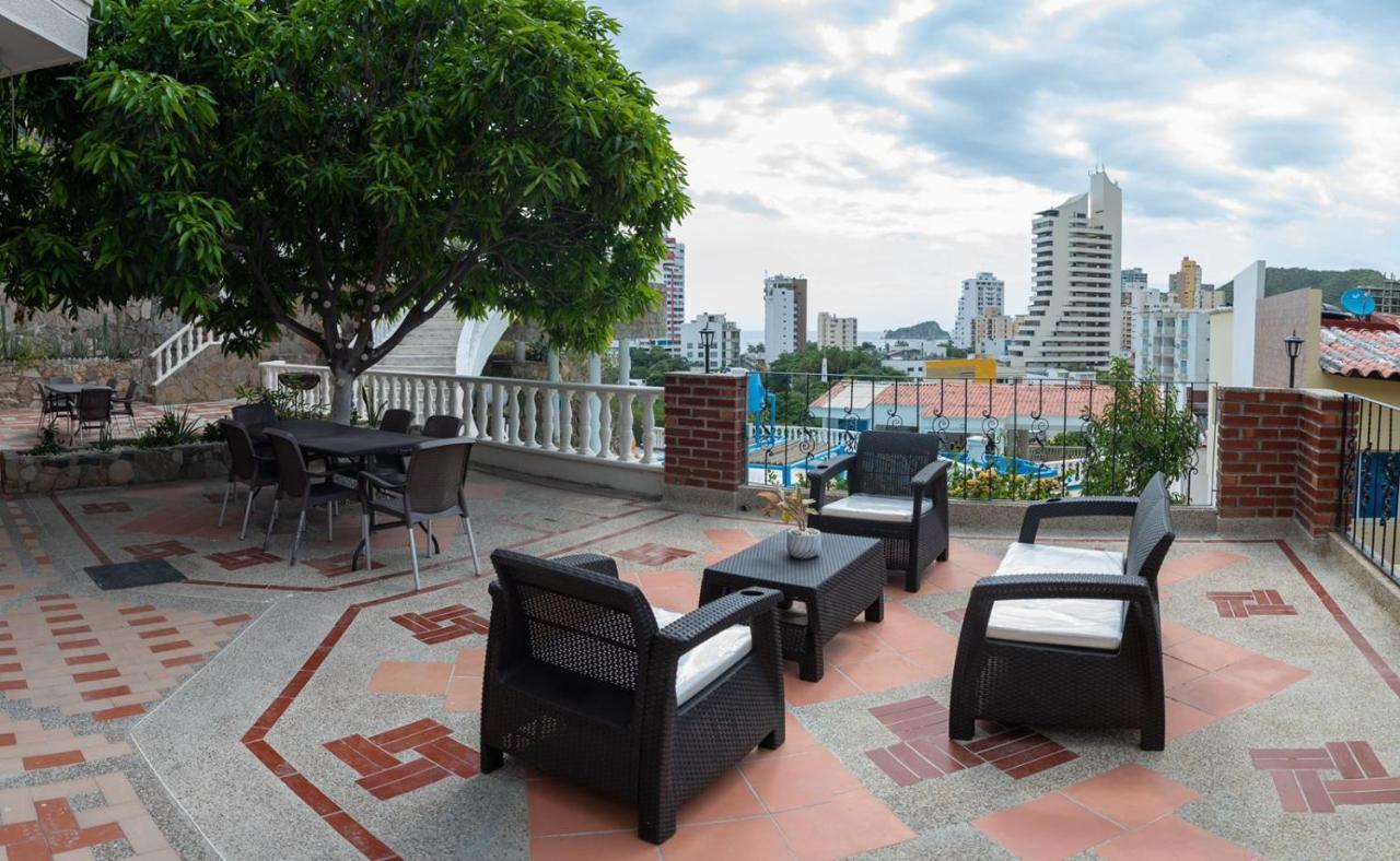 Hotel Cabanas Villa Roca, Rodadero Санта Марта Екстериор снимка
